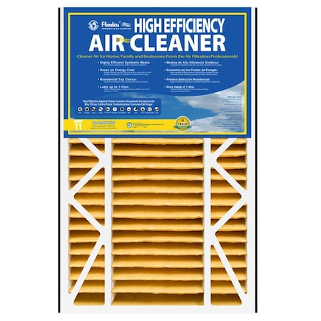 Protectionpro Pleated Air Filter, 25x16x5 PR3334627
